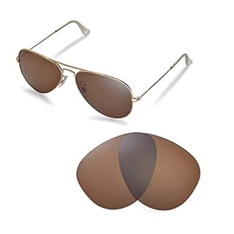 Walleva Replacement Lenses for Ray-Ban Aviator Large Metal