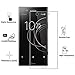 [3Pack] Tempered Glass Screen Protector for Xperia XZ1 Glass 0.33mm 2.5D 9H Hardness [Anti Scratch][Anti-Fingerprint] Bubble Free.