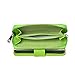 Pooqdo (TM) 2015 Newest Magnetic Zip Flip Wallet Leather Card Case Cover for Iphone 5 5g 5s (green)