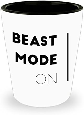 Funny Shot Glass - Beast Mode ON