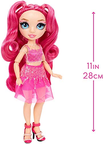 Rainbow High Stella Monroe – Fuchsia (Hot Pink) Fashion Doll with 2 Doll Outfits to Mix & Match and Doll Accessories, Great Gifts for Kids 6-12 Years Old