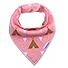 ncybaby Organic Cotton Baby Bandana Drool Bib for Boys and Girls Gift Set with Cute Vibrant Print