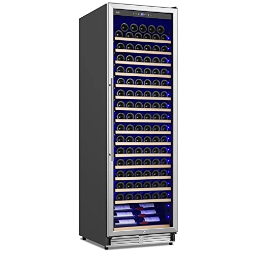 Velivi Upgraded 24 Inch Wine Cooler Refrigerator, 190 Bottles Wine