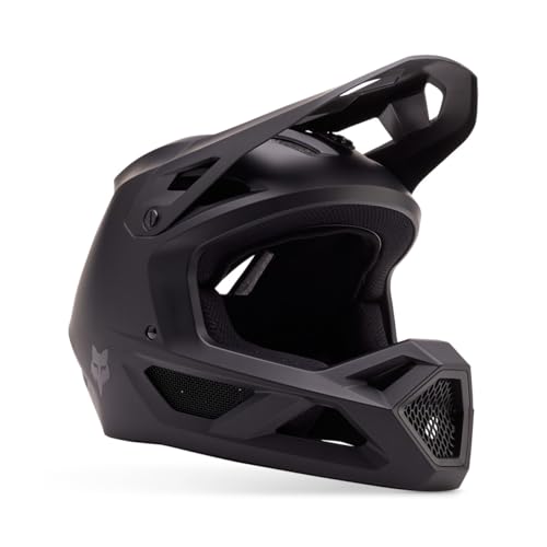 Fox Racing RAMPAGE MT BLK CE/CPSC – MTB helmet – lightweight ABS shell – MIPS – 360° ventilation – adjustable visor – GoPro mount – matte black, size: 2X