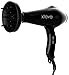 Xtava Verona Infrared Professional Hair Dryer with Diffuser - Salon Blow Dryer Kit with Diffuser for Curly Hair and 2 Nozzle Attachments for Best Styling Results - 1200 Watt Quiet Turbo