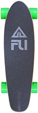 FOLLOW UP Cruiser Skateboard Electrique Mixte Adulte, Noir