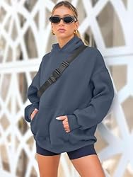 AUTOMET Oversized Sweatshirts for Women Cute Fleece