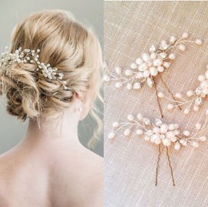 Slb Works Brand New Fashion Bridal Hair Accessories Pearl Flower
