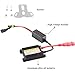 2Pcs Slim HID Ballast 55W 12V Car HID Xenon Ballast Replacement for H1 H3 H7 H8 H9 H11 9005 9006 H4 Headlight Xenon Lamp Bulb