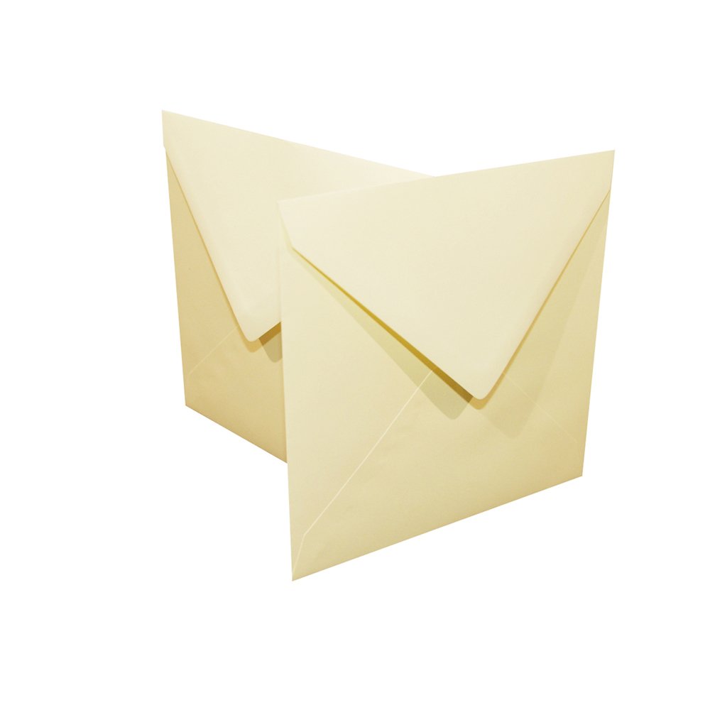 Craft UK 602A 5 x 5 inch 1000 Envelopes - Ivory โ image 1