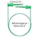 Sumnacon 5 Pcs Multimeter Electrical Test Dual Lead Test Hook Clips - 5 Colors Silicone to Flexible Test Cables for Electronic, Component, Testing Connecting