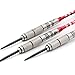 CUESOUL Tungsten Steel Tip Darts- Precise Barrels 24 Grams 90% Tungsten with Luxury Case