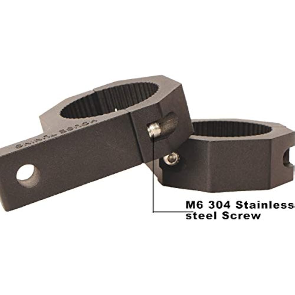 HOUSE TUNING Roll Bar Clamps 2.5 Inch,2 1/2 Bracket,Led Light Mount