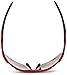 Tifosi unisex adult Tyrant 2.0 Sunglasses, Metallic Red, 68 mm US