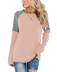 Bingerlily Women's Casual Long Sleeve Tunic Tops