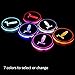 Auto Sport 2PCS LED Cup Holder Mat Pad Coaster with USB Rechargeable Interior Decoration Light Fit Lincoln Accessories