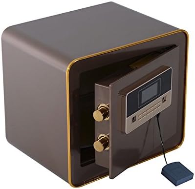 13.8" Digital Electronic Safe Box LCD Plate Digital Electronic Lock Keys Cash Money Jewelry Gun Book Paper Documents Deposit Box Home And Office Security Carpet Padding Heavy Duty Steel