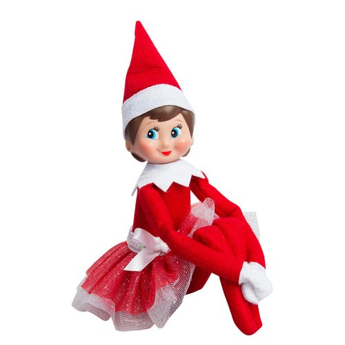 The Elf on the Shelf A Christmas Tradition (Blue-Eyed Girl) with 2013 Limited Edition Tutu, Baby & Kids Zone