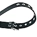 iiniim Men's Adjustable Leather Body Chest Harness Belt (Black X-Shape, One Size)