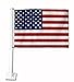 Rico Industries Red, White and Blue Car Flag