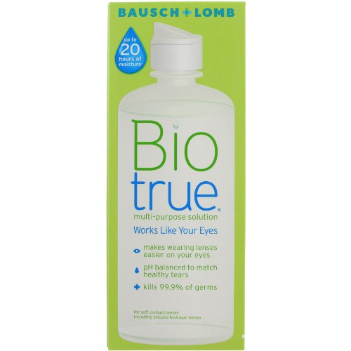 Contact Lens Solution by Biotrue, Multi-Purpose Solution for Soft Contact Lenses, 10 Fl Oz