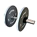 Titan Fitness Pair 20in Loadable Olympic Dumbbell Bars, 400 LB Capacity Each, Knurled Handles for Home Gym Strength Training