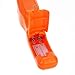 Battery Operated Electric Scissors Cutting Paper, Adhesive Tape,Cloth,Kid-Free Safe Scissors (Orange)