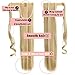 Ponytail Extension Wrap Around 18″ 24″ Synthetic Drawstring Hair Piece Clip in Hair extensions Bleach Blondethumb 4