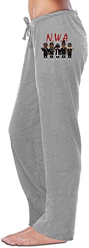 Gameser N.W.A West Coast Hip Hop Group Cartoon Member Soft Travelling Sweatpants For Women Leisure Wear