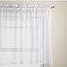 Lorraine Home Fashions Priscilla 60-inch x 36-inch Tier Curtain Pair, White