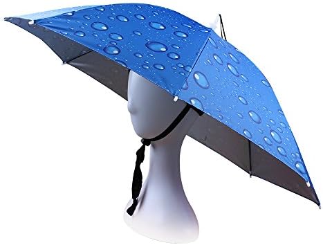 JANGANNSA Fishing Umbrella Hat Folding 