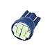 Partsam T10 194 168 LED Bulbs for Car Interior Dome Map Door Courtesy License Plate Lights Reading Light Bulbs -10Pcs Ice Blue