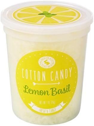 Lemon Basil Cotton Candy