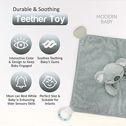 MODERN BABY Security Blanket Loveys for Babies Koala Stuffed Taggy