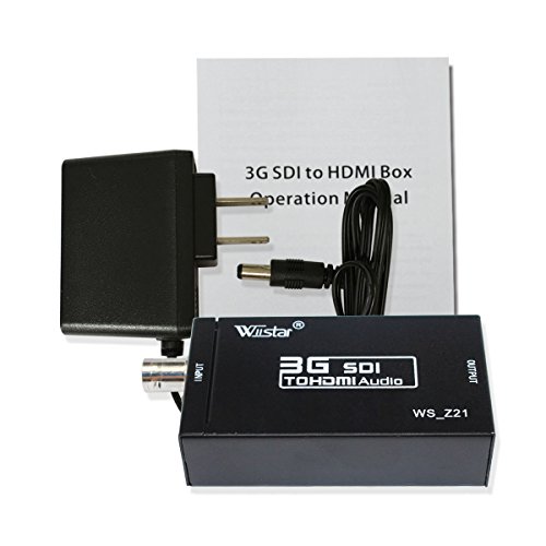 SDI BNC to HDMI Audio Video Converter Adapter Support HD 3G SDI Full HD 1080P for Monitor HDTV