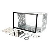 PUMPKIN Universal Double Din Mounting Metal Installation Kit Fitting Cage for 2 DIN In Dash Car Stereo Radio