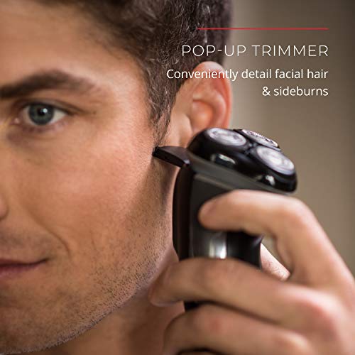 Remington, PR1362B R5000 Series Electric Rotary Shaver with Quick