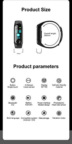 FuriGer Smart Watch for Android Phones,Fitness Tracker Waterproof for iPhone with Heart Rate Monitor&Blood Pressure Monitor&Sleep Monitor&Calorie Counter Pedometer for iPhone & Android Smartphone - Thumbnail 5