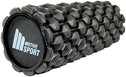 Foam Roller - Motive Sport High Density, Extra Firm Exercise Roller- Great For Physical Therapy - With 1 Year Warranty