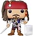 Funko Pop! Disney: Pirates of The Caribbean - Captain Jack Sparrow Vinyl Figure (Bundled with Pop Box Protector Case)