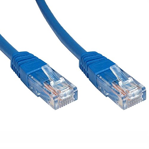 150 FT Cat 5e Patch Cable Blue Ethernet 23 AWG Copper RJ45 350 MHz
