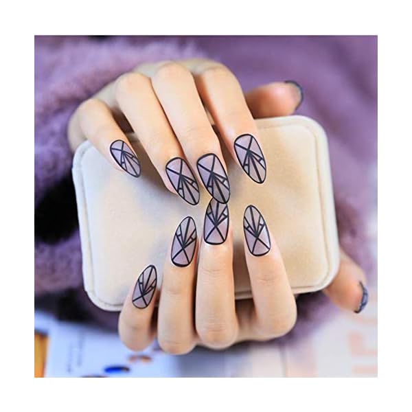 Matte Nagel Mit Muster Matte