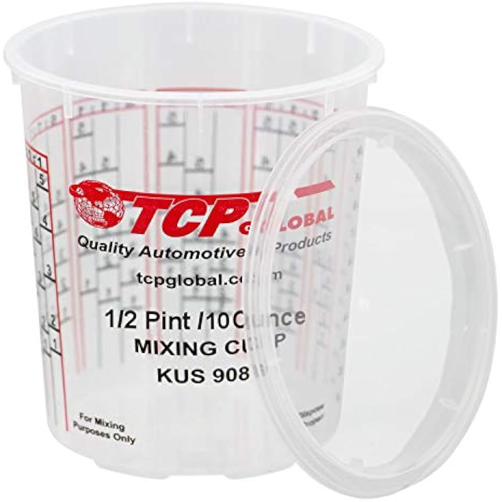 Brand (Full Case Of 100 Each 1/2 Pint (8oz) Paint Mixing Cups) Have Calibrated eBay