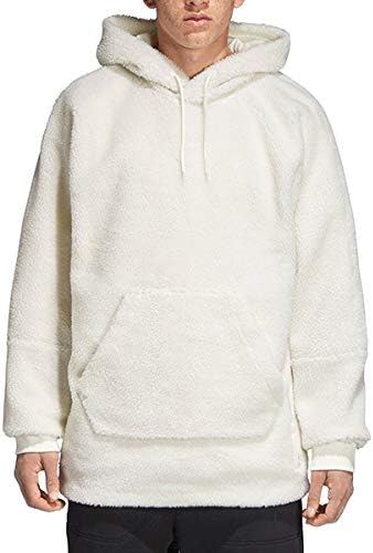 Amazon アディダスオリジナルス オーバーサイズ フリースパーカー Dh22 ボアパーカー メンズ レディース L Off White Dh22 トレーナー パーカー 通販