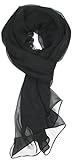 Ted and Jack - Solid Silk Lightweight Accent Scarf (Black)