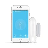 WiFi Door and Window Sensor, Smart Security Alarm Doorbell Magnet Contact Sensor with App for Home Office Business Burglar Alert, No Hub Required, Compatible with Alexa Google Home IFTTT