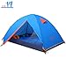 TFO Outdoor Camping Tent 2-3 Person Lightweight Waterproof Instant Family Backpacking Expedition Tents with Carry Bag (Blue)