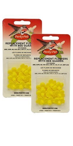 Perky Pet PP202FB Replacement Flowers for PP209B - Pack of 2 (package may vary )