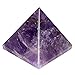 Amethyst Pyramid BIG Approx 1.75-2" Inch Base Reiki healing gemstone Chakra balancer Energy Generator - US Seller