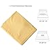 mixinni Modern Style Super Soft Gold Fitted Sheet Solid Color Bed Sheet 15